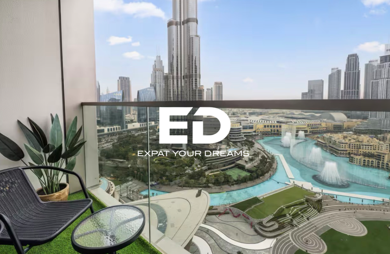 Burj Khalifa View, Studio (Dubai 🇦🇪) Monthly Package