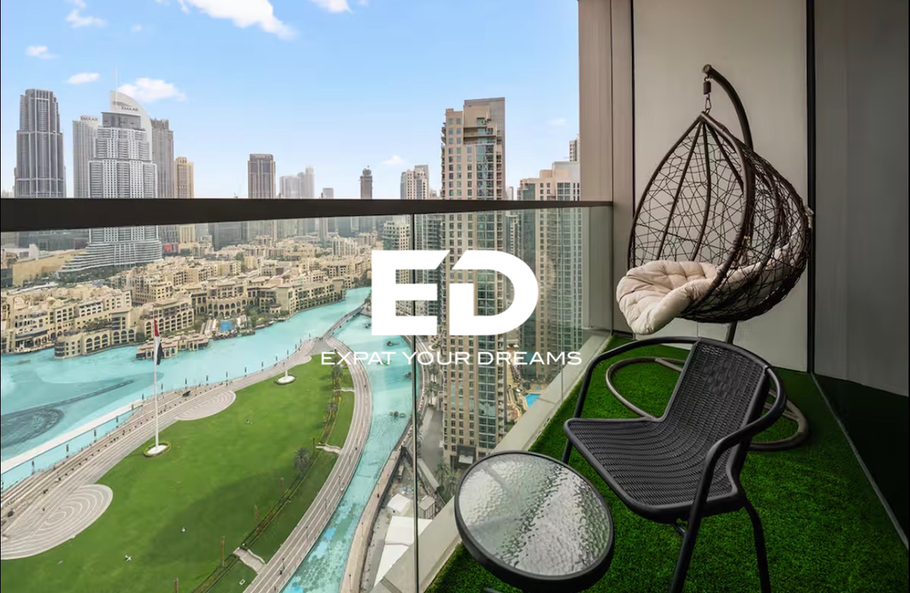 Burj Khalifa View, Studio (Dubai 🇦🇪) Monthly Package